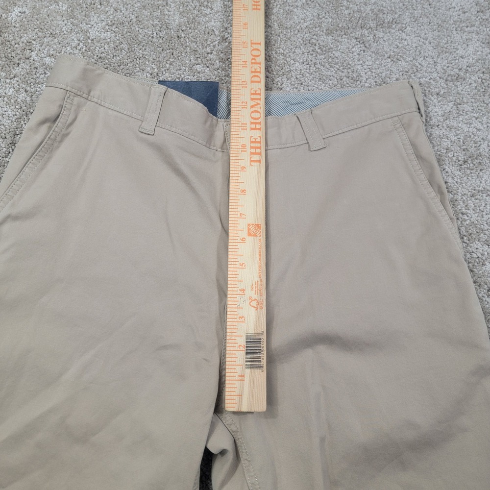 Cremieux Cassis Garment Dyed Shorts‎ Mens 10" Inseam Khaki Beige Size 32 NWT - Picture 7 of 7